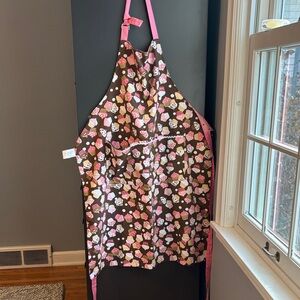 Pink and Brown Cupcake Apron